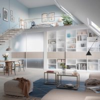 Gleittüren, Innensysteme, Solitär Möbel, S1500, Ecoline, Raumteiler, Dachschräge, Einbauschrank, Sprossen, Glas, Dekor, Einlegeboden, Urban Structures, Creo, Tisch,